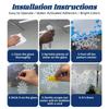Removable Static 2027 Static Cling Decal DIY Xmas Party Door Stickers  Window Decoration