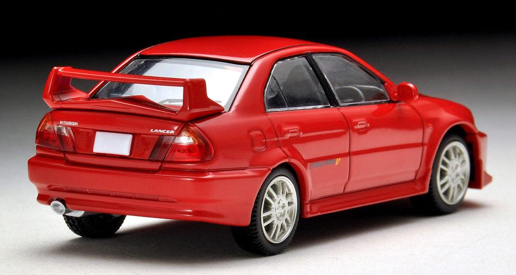 Tomica Limited Vintage Neo Mitsubishi Lancer GSR Evolution V Красный Готовый продукт 1/64 LV-N187b