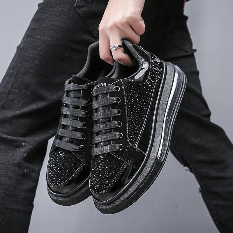 Весенняя дышащая мужская обувь из воловьей кожи, легкая повседневная спортивная обувь