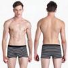 3pcs Stripe Sexy Men Underwear Boxer Shorts Panties Seamless Male Underwear Boxers Mens Underpants Bikini Lingerie Man Basic