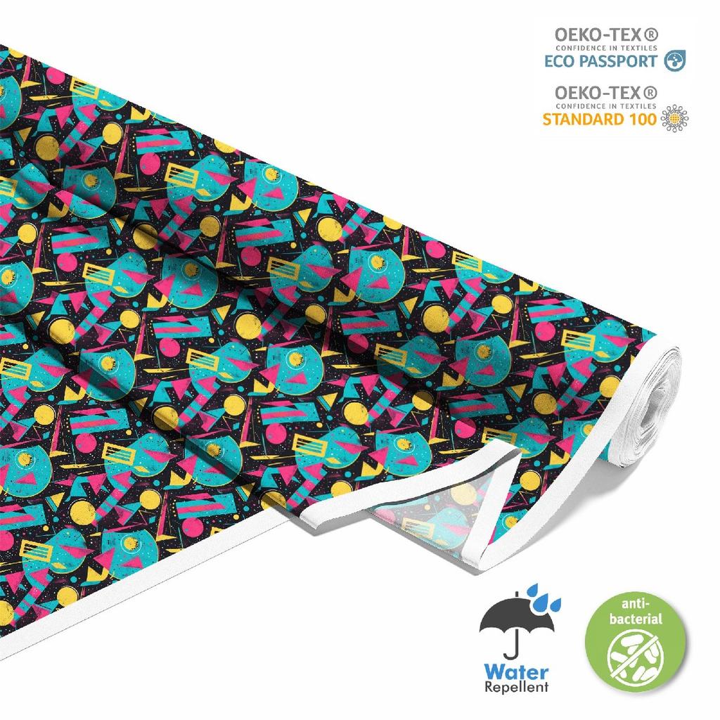 Outdoor Dekostoffe Oxford - Motiv Geometrisch I Dx3115