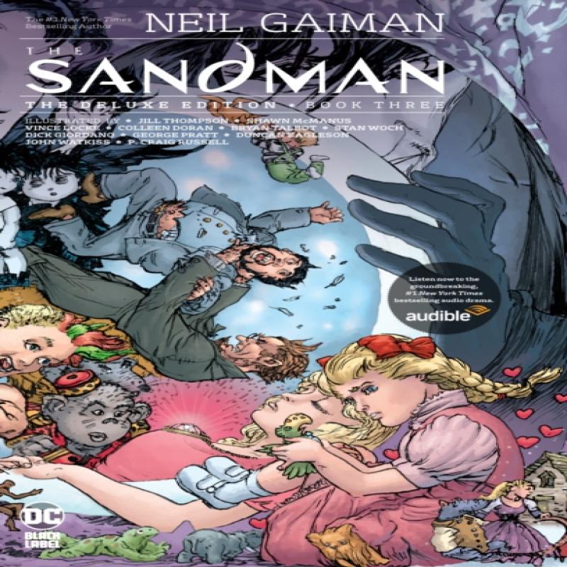The Sandman The Deluxe Edition Book Three by Neil Gaiman Hardback Book 9781779510273