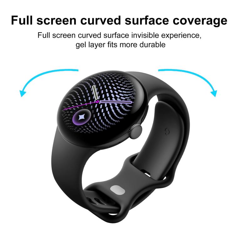5‑Pack Curved 3D Composite Soft Screen Protector Film for Google Pixel Watch 5 41mm