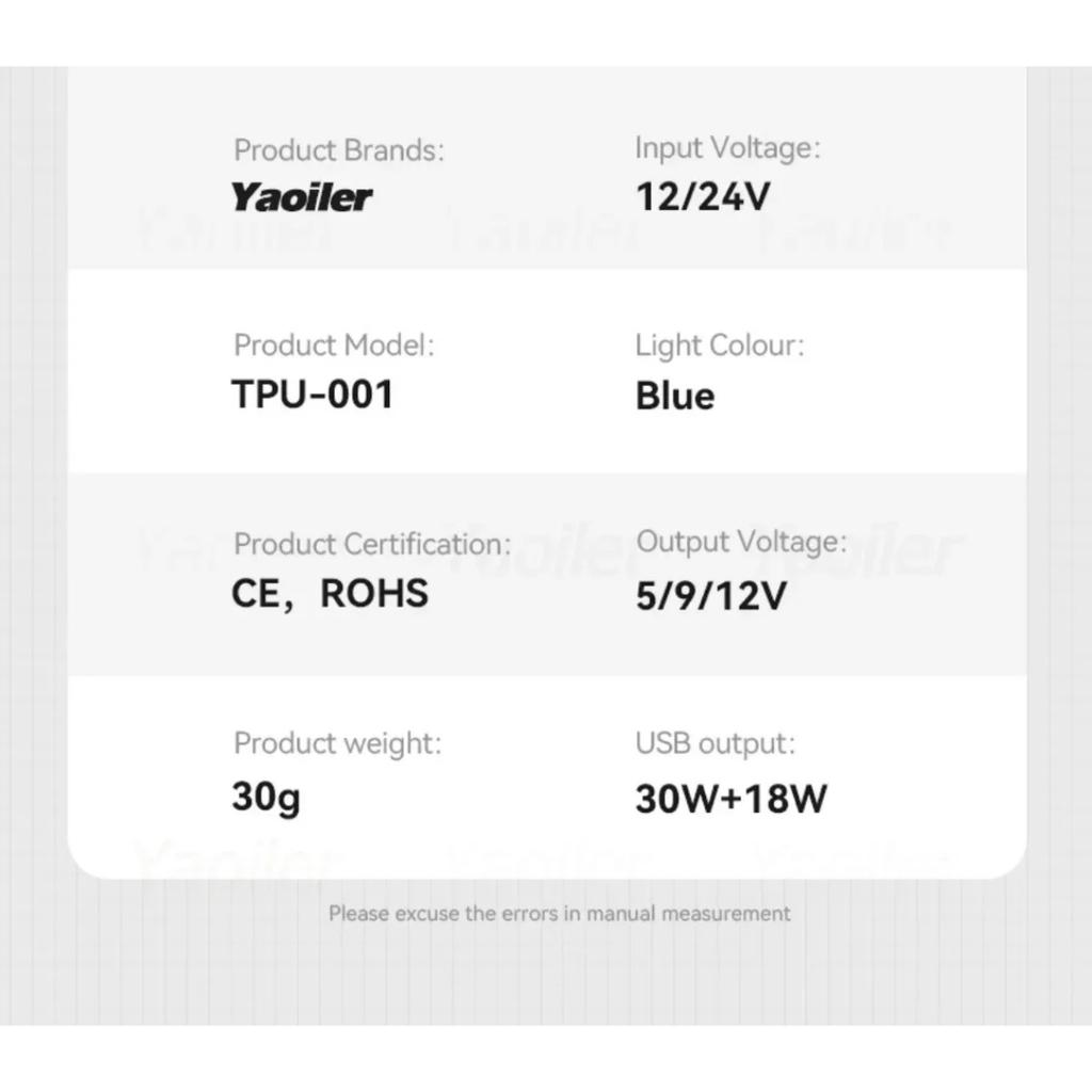 12-24 В QC3.0 PD автомобильное зарядное устройство USB порт с отдельным переключателем управления автомобильное зарядное гнездо адаптер водонепроницаемый для автомобиля морской лодки автофургона