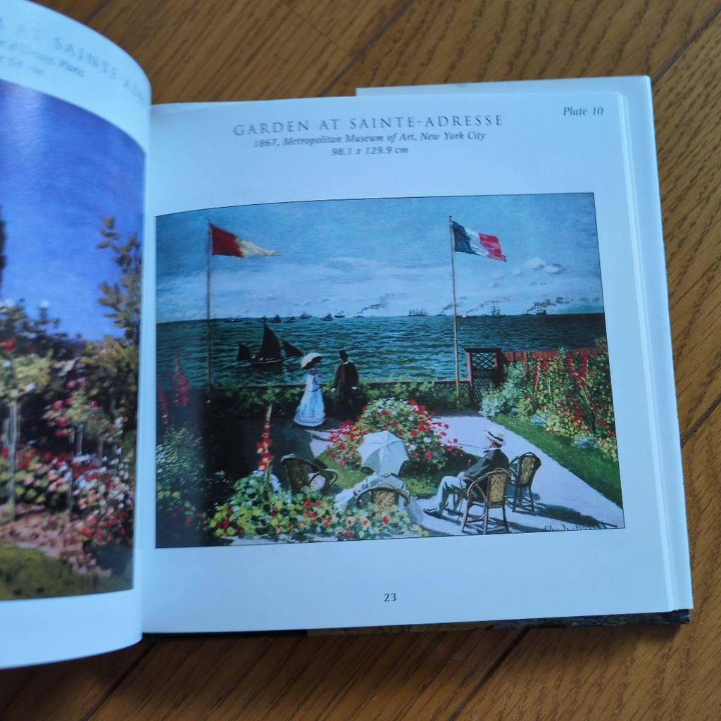 [Б/У] Книга об искусстве Клода Моне