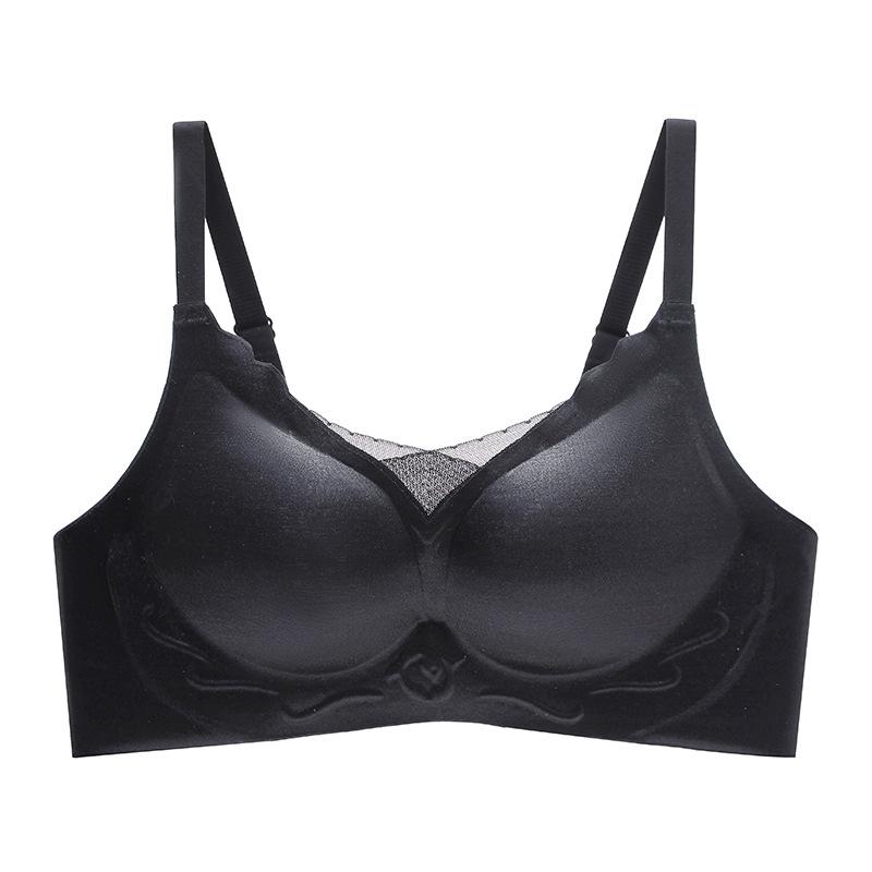 Tube Top Seamless Smooth One-piece Fixed Cup Underwear Female Soft Support Small Chest Push-up Bra