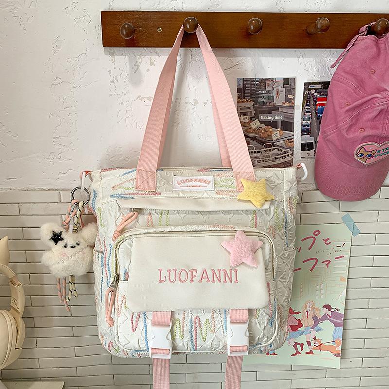 Новый высококачественный рюкзак в колледжском стиле, свежий и милый, для учеников средней школы, легкий, большой вместимости