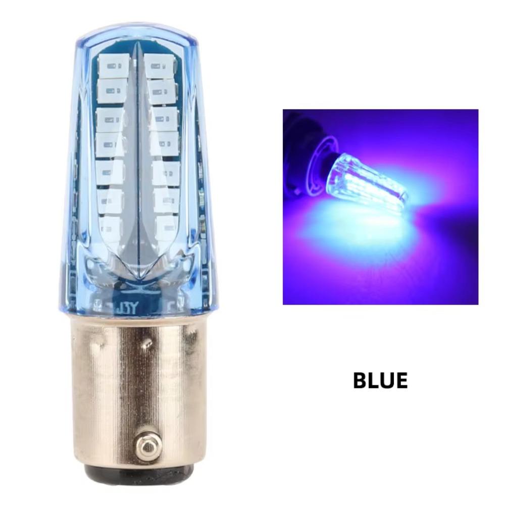 1/2/4Pcs 1157 Socket Motorcycle Led Lights 2835 LED Turn Signal Light Brake Light Moto Accessories