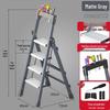 Compact Folding Multi-Functional Telescopic 4-Step A-Frame Ladder