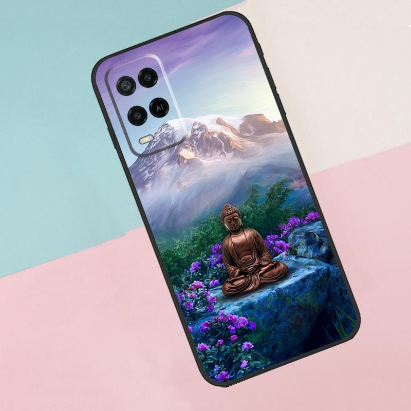 Buddha Budha For Oppo A40 A60 A80 A18 A38 A58 A78 A98 A79 A16 A76 A96 A15 A74 A94 A54 A77 A17 Phone Case