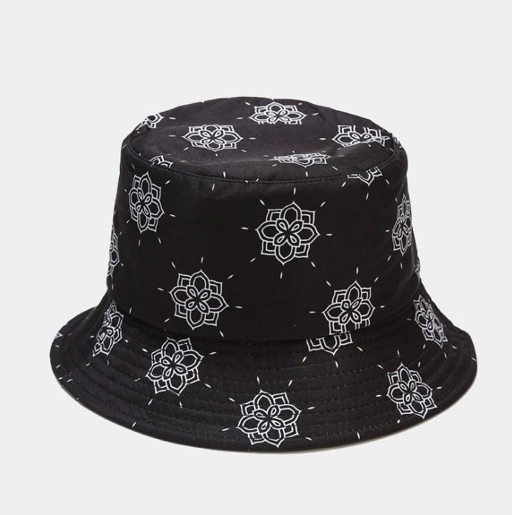 Xuancui Manufacture New Casual Floral Beach Summer Cap Printing Bucket Hat