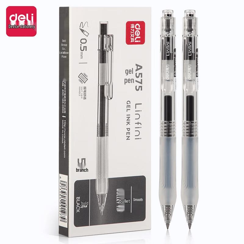 Deli A575 Retractable Gel Pen