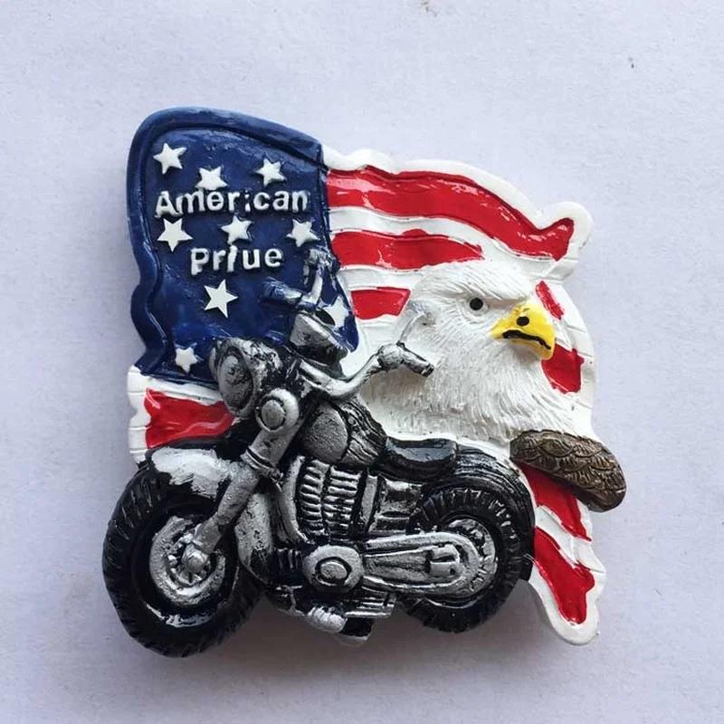 United States Fridge Magnets America New York Florida Hawaii Las Vegas Tourism Souvenirs Fridge Magnetic Stickers Home Decor