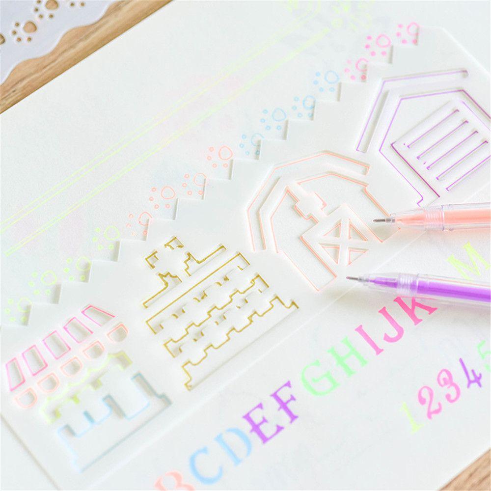 8pcs/set New DIY Craft Stamp Embossing PaintingTemplate Layering Stencils Scrapbooking Flower