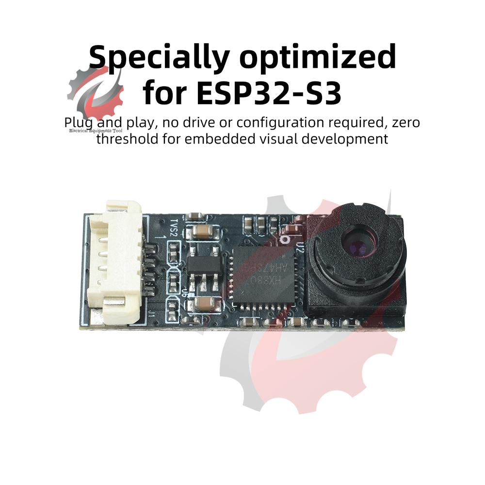 Модуль камеры ESP32-S3 1280*720 HD с широкоугольным объективом 65 градусов, Plug and Play, USB-интерфейс для разработки встроенного зрения