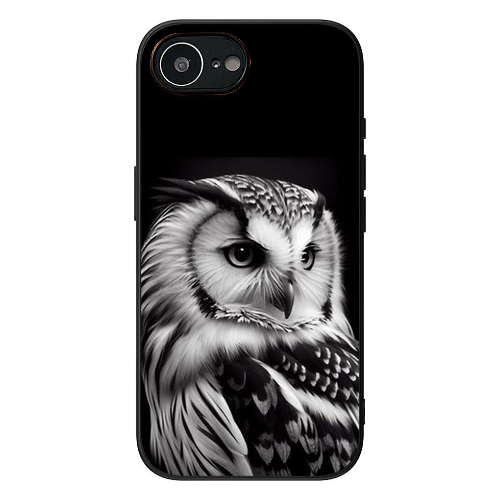 Soft Cover for Samsung Galaxy S22 S21 S20 FE Ultra Plus A35 A36 A55 A37 A33 A34 A57 Coque Phone Case Bird Owl Comics Lovely