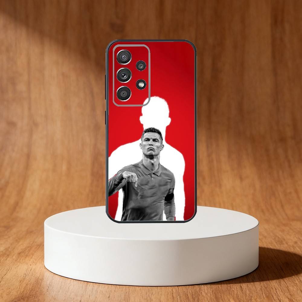 F-Футбол C-CR7 R-Роналду 7 Чехол для телефона для Samsung S25,S24,S21,S22,S23,S30,Ultra,S20,Plus,Fe,Note,10,9,5G Черный чехол