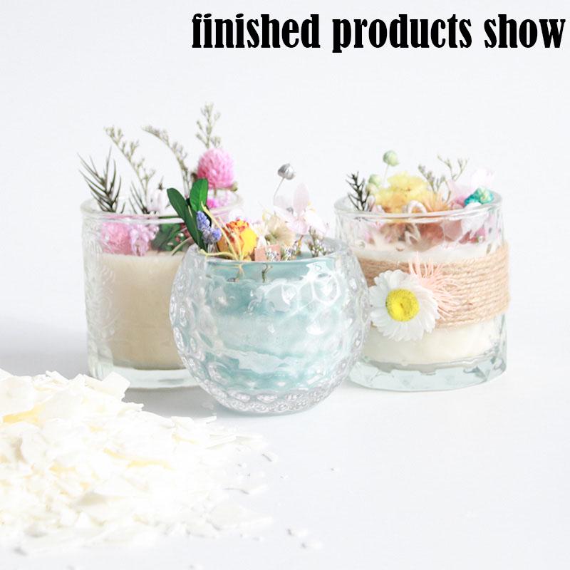 100 г соевого воска Eco Soya CB135, восковые хлопья, модель свечи ручной работы, материал «сделай сам»