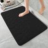 Home Cobblestone Embossed Door Carpet Door Mat Bathroom Simple Wind Absorbent Foot Mat Bathroom Non-Slip Mat Floor Mat