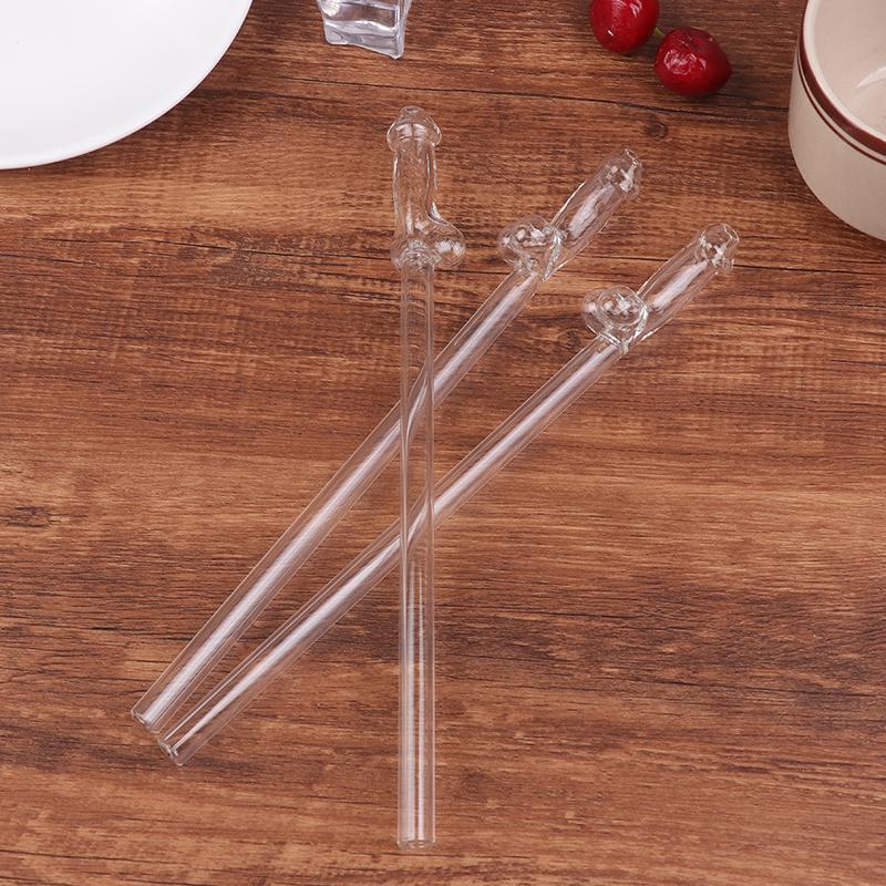 Забавная стеклянная трубочка креативные соломинки из боросиликатного стекла термостойкие многоразовые трубочки кухонный инвентарь принадлежности для вечеринок