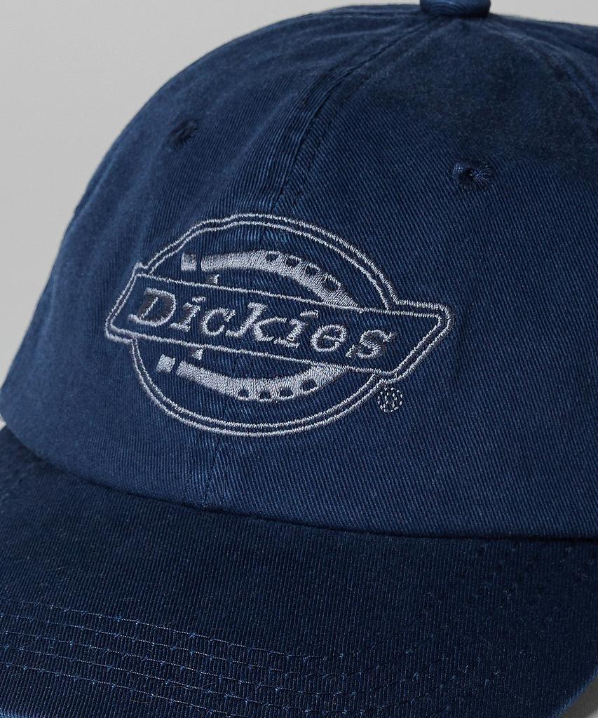DICKIES Washed Mono Logo Ball Cap Navy