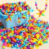Children's DIY Beading Kit: Cordless Pop Beads for Necklaces & Bracelets