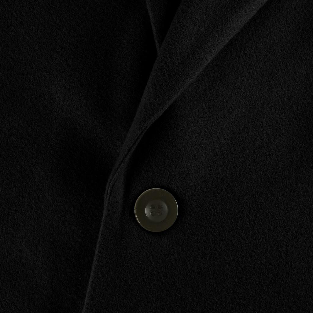 Женское модное универсальное твидовое пальто, однотонный однобортный пиджак с опущенными плечами и рукавом семь четвертей