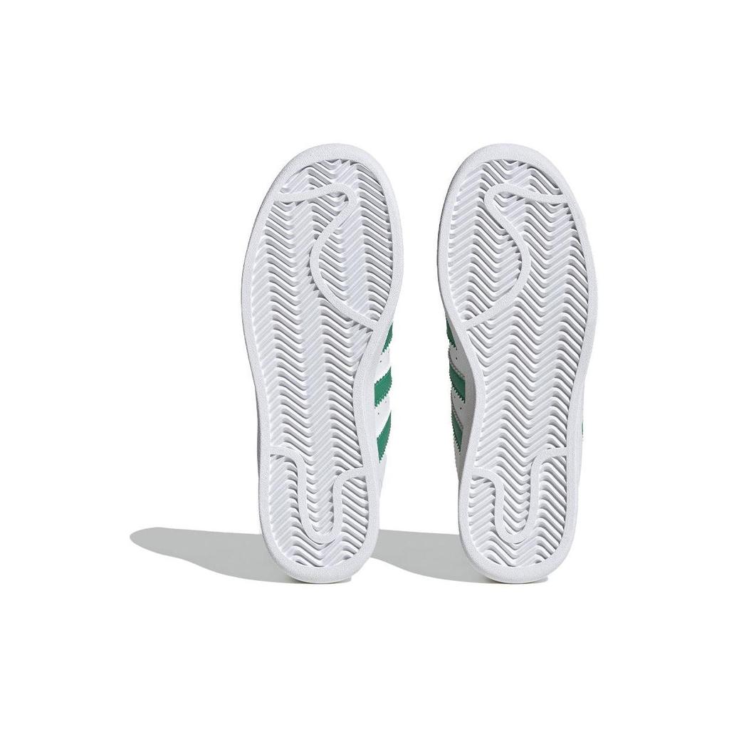 Adidas Superstar XLG White Semi Court Green Women Sneakers Cloud-White IF3002