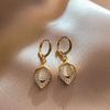 Серьги-капли из серебра S925 с кошачьим глазом, модные висячие украшения 2023