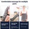 Новый модернизированный электрический массажер для тела с 6 полостями, воздушный компрессионный массажер для рук, талии, ног, ступней, способствующий циркуляции крови, облегчающий боль
