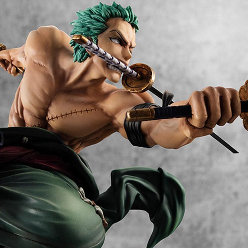One Piece Figure Roronoa Zoro Action Figures Anime Figurine Manga Model Decoration Collection Cartoon Kids Toys Christmas Gift