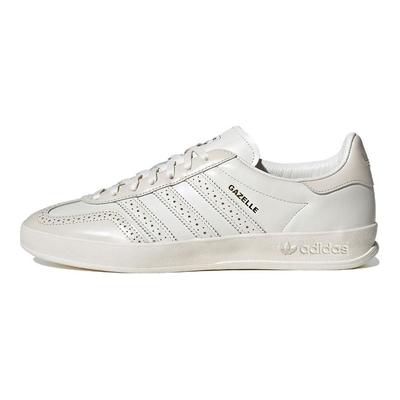 Оригинальные кроссовки Gazelle с низким верхом, унисекс, белые IE8407
