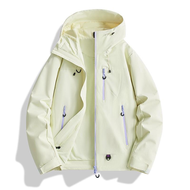 Unisex Waterproof Windproof Hiking Jacket Outdoor Climbing Raincoat Lightweight Casual Sport Coat Men Women