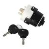 701/80184 701-80184 Ignition Switch with 2 Keys 10 Pins 50988 85804674 Compatible with JCB Excavator Parts and NH Case JCB200 JCB220 less