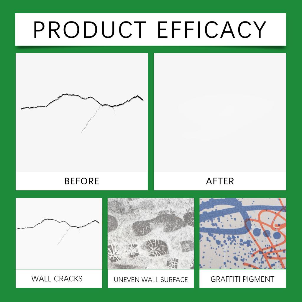 Настенная паста, паста для заполнения трещин, настенная паста, набор для ухода за стенами, набор для реставрации стен своими руками со шпателем, 100 г