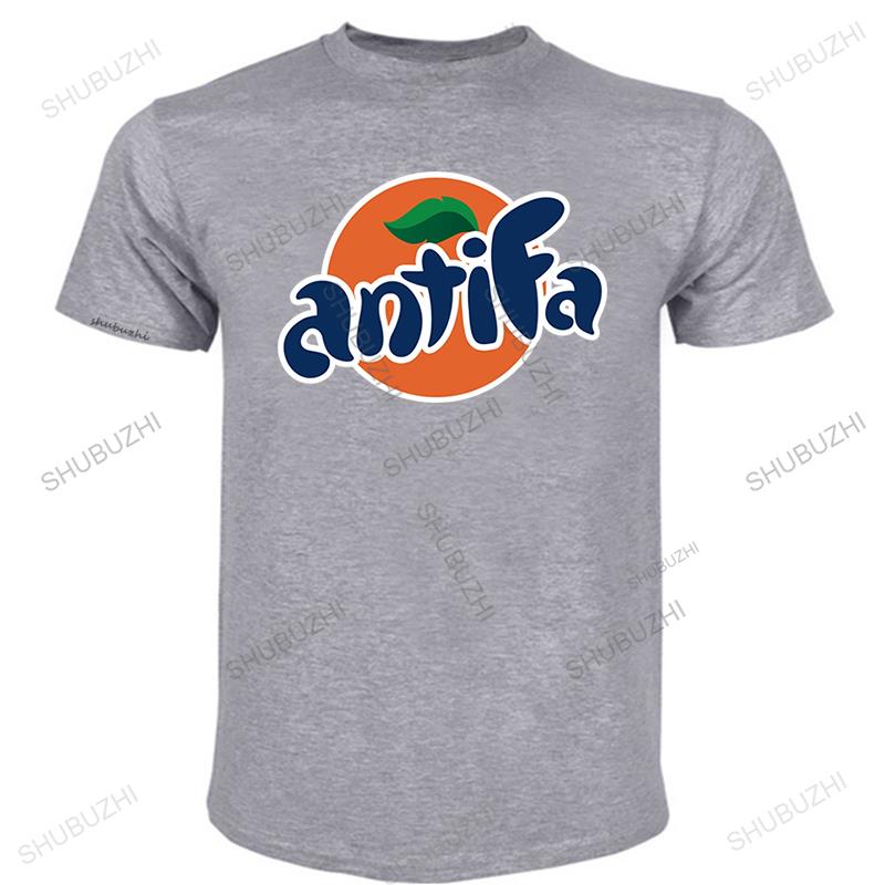 Unisex Vintage print tshirs Antifa Antifa TShirt Print Unisex Tee Shirt Short Sleeves Funny Oversized Casual Cotton T shirt oversized