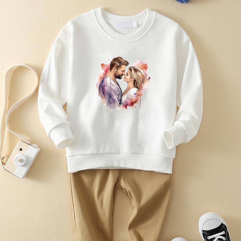 Термонаклейка Романтические влюбленные Толстовки Наклейки на одежду Футболки Parches Ropa Термопресс Аппликация DIY Термонаклейки