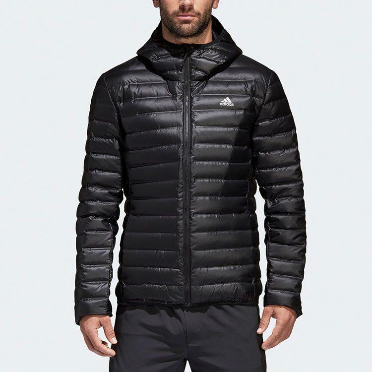 adidas Пуховик Зимний Мужской Черный BQ7782