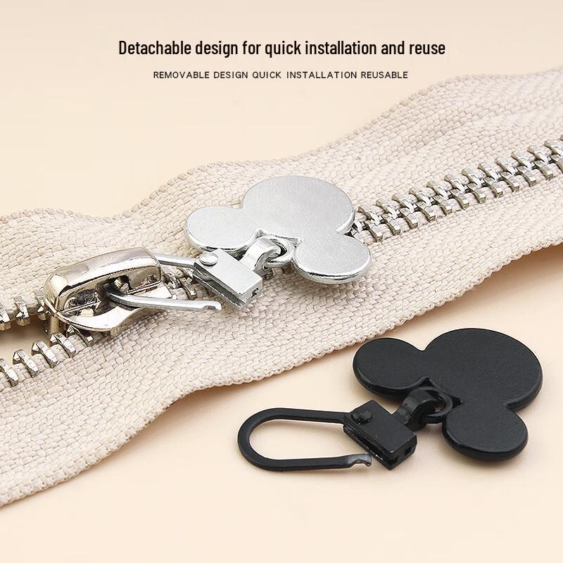 Versatile Metal Zipper Head & Pull Tab Sets