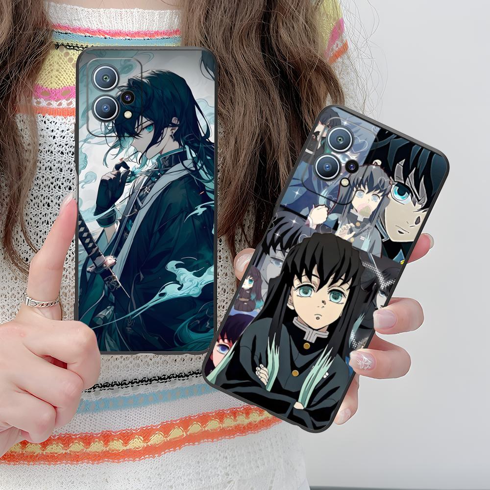 Чехол для телефона Demon Slayer Муичиро для Huawei P60 P50 P40 P30 P20 P10 P9 P8 Pro Lite Plus Цветной Защитный Красивый Роскошный Чехол