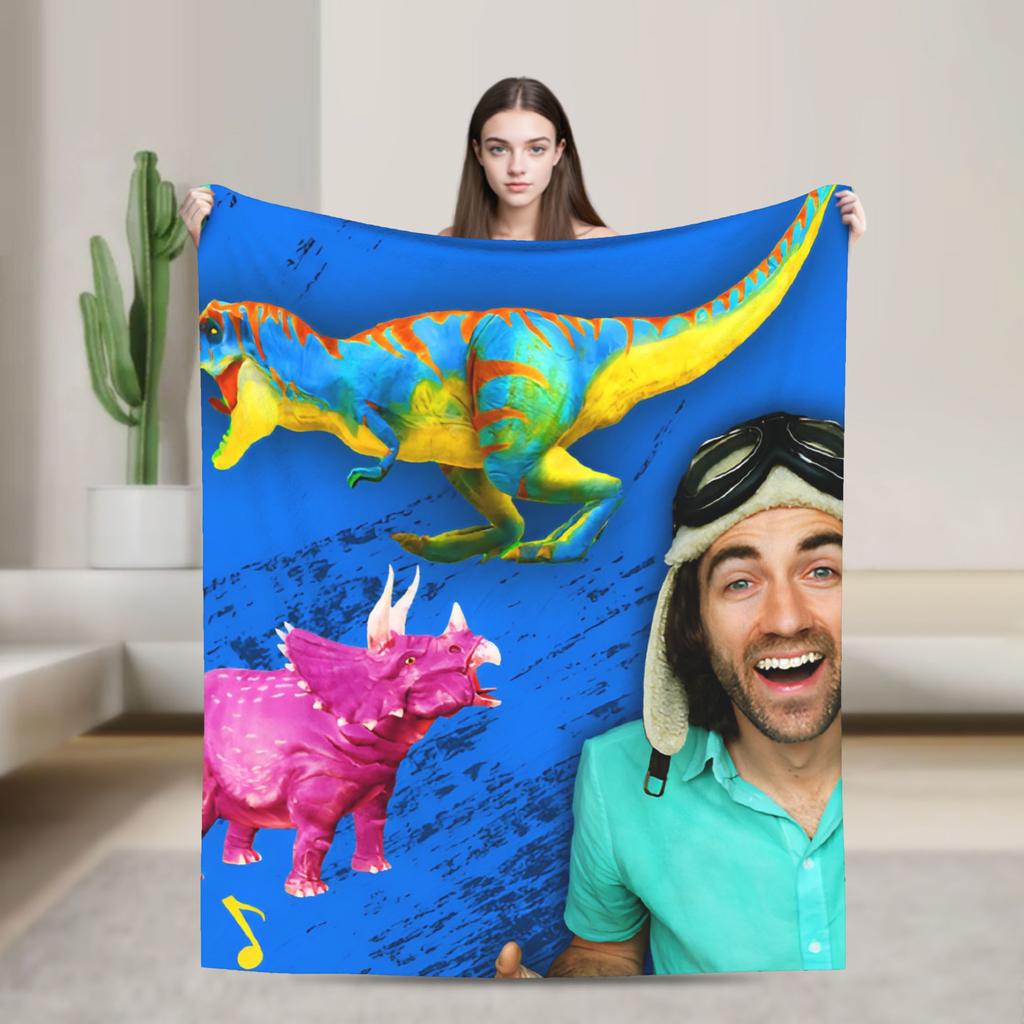 Danny Go Blanket Warm Novelty Plush Throw Blanket For Girls Boys Outdoor Flannel Bedspread Bed Cover