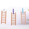 Gardening Supplies Micro Landscape Garden Ornament Miniature Wooden Ladder Home Decoration