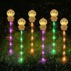 Solar LED Halloween Pumpkin Lantern for Outdoor Garden - Waterproof Decoration