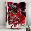 Tapestry Michael Jordan Chicago Bulls Numero 23 Red Wall Hanging for Basketball Fan Cave Decor