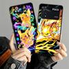 Милый чехол Pokemon Pikachu для Xiaomi Poco F8 C71 F1 M3 M4 M7 Pro M5 X3 X4 X5 X7 Pro C61 F3 C75 C50 Funda Чехол для телефона