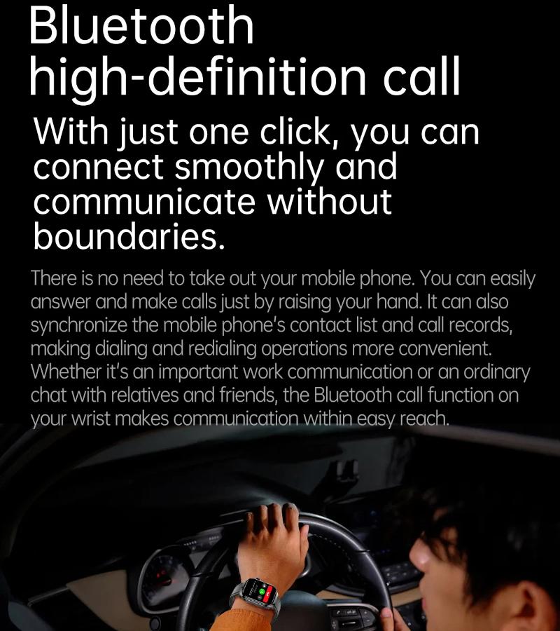 2025 New Uric Acid Blood Lipids Smart Watch Men ECG+PPG Blood Pressure Blood Oxygen Bluetooth Call Health Smartwatchs for IOS Android