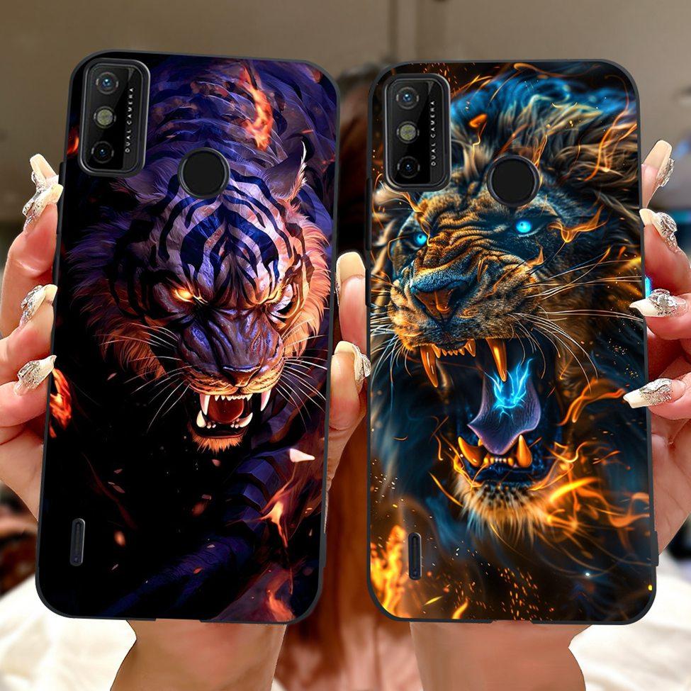 For Tecno Spark 6 Go KE5j KE5k Case For Tecno Spark Go 2020 KE5S Cover Silicone Cute Fashion Flowers Funny Painted Back Cover