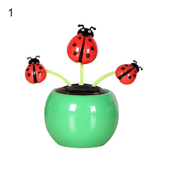 Солнечная энергия цветок приборной панели интерьер цветочный автомобиль домашний орнамент украшение подарок