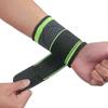 Пара регулируемых компрессионных спортивных браслетов на запястья для мужчин
