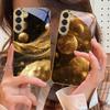 Модель Золотая Вселенная Для Samsung Galaxy S20 FE S21 S22 S23 Plus S24 Ultra 25Ultra S21+ S9+ S22Plus Чехол для телефона из золотого стекла